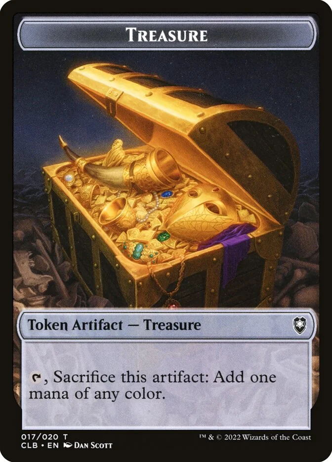 Treasure (Battle for Baldur's Gate Tokens) - Magic: The Gathering in TCG Land