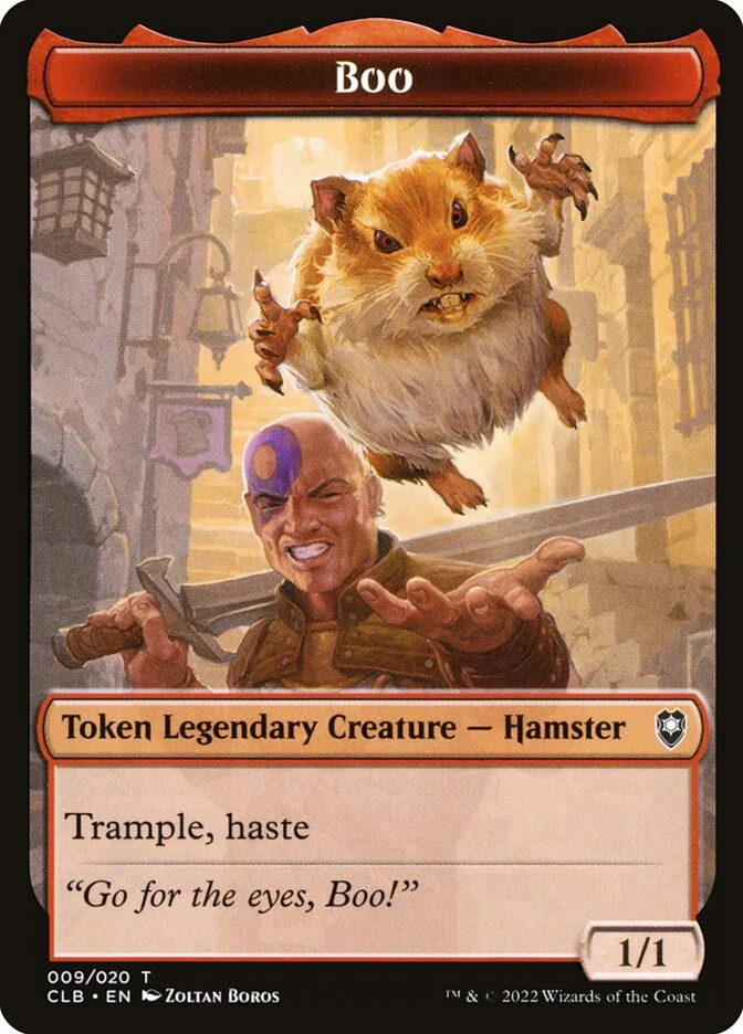 Boo (Battle for Baldur's Gate Tokens) - Magic: The Gathering in TCG Land