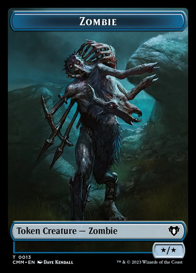 Zombie (Commander Masters Tokens) - Magic: The Gathering in TCG Land