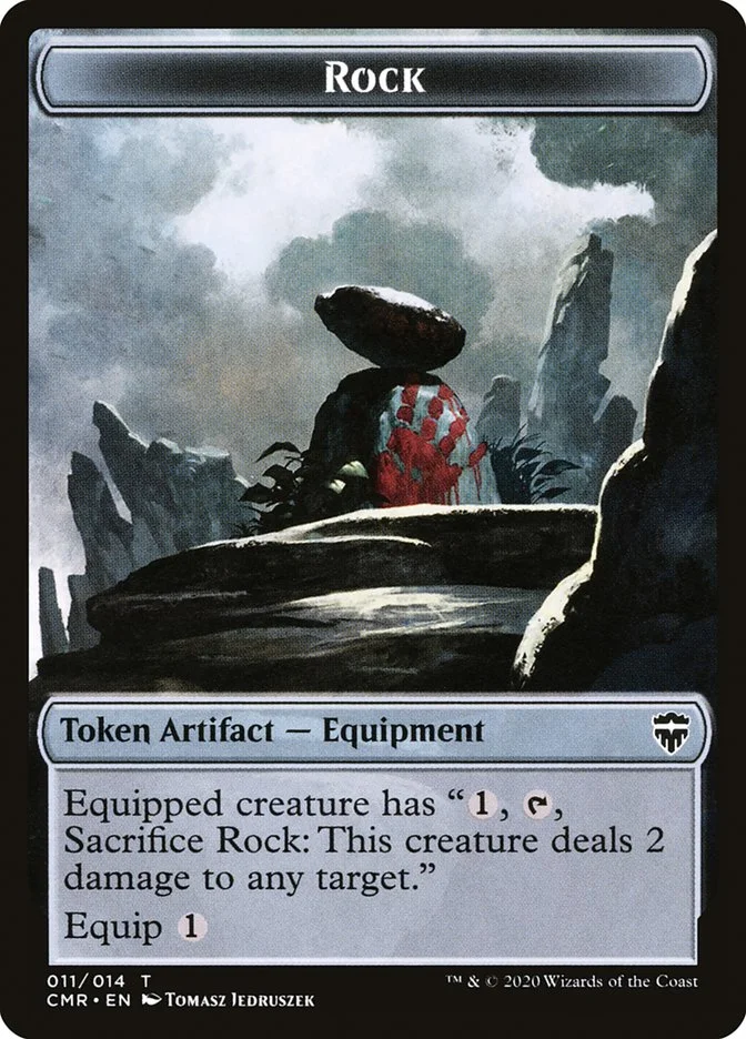 Rock (Commander Legends Tokens) - Magic: The Gathering in TCG Land