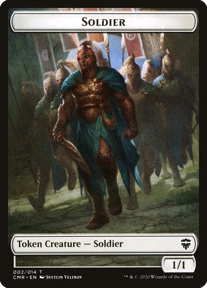 Soldier (Commander Legends Tokens) - Magic: The Gathering in TCG Land México