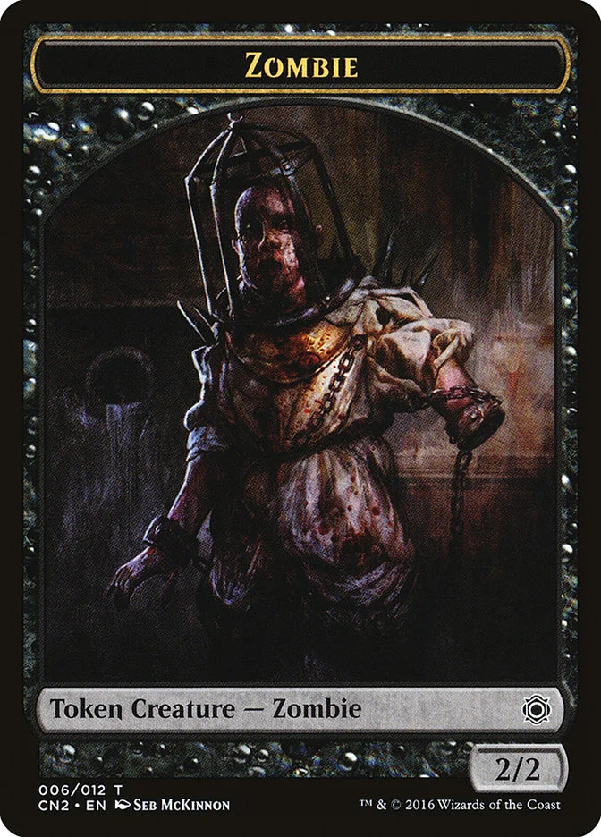Zombie (Conspiracy: Take the Crown Tokens) - Magic: The Gathering in TCG Land