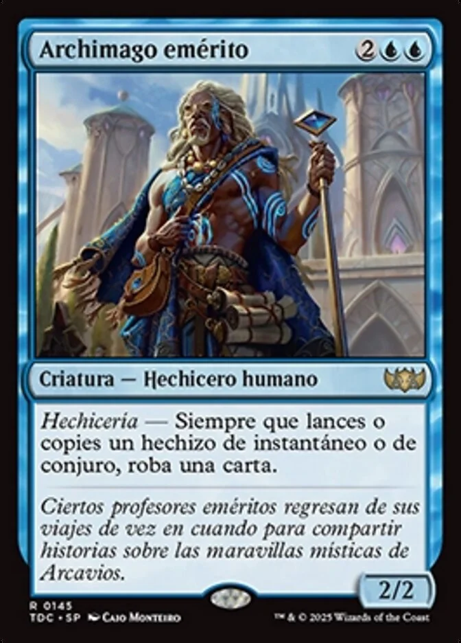 Archimago emérito (Tarkir: Dragonstorm Commander) - Magic: The Gathering in TCG Land
