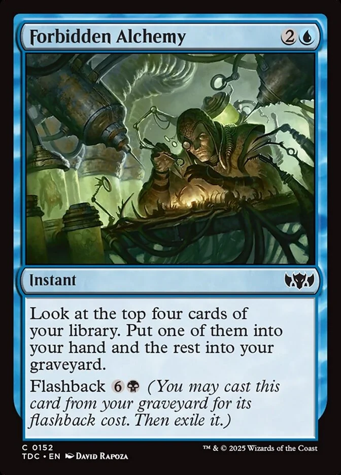 Forbidden Alchemy (Tarkir: Dragonstorm Commander) - Magic: The Gathering in TCG Land