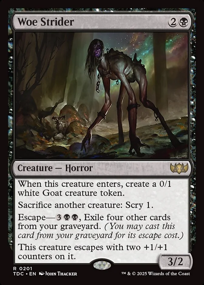 Woe Strider (Tarkir: Dragonstorm Commander) - Magic: The Gathering in TCG Land
