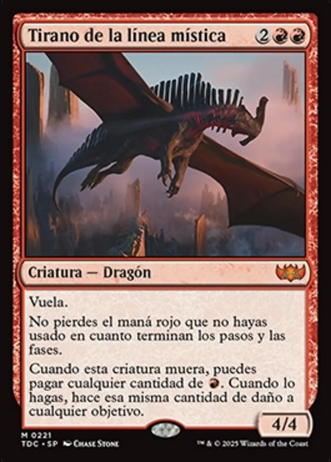 Tirano de la línea mística (Tarkir: Dragonstorm Commander) - Magic: The Gathering in TCG Land México