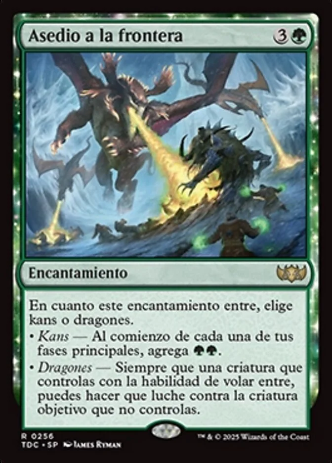 Asedio a la frontera (Tarkir: Dragonstorm Commander) - Magic: The Gathering in TCG Land México