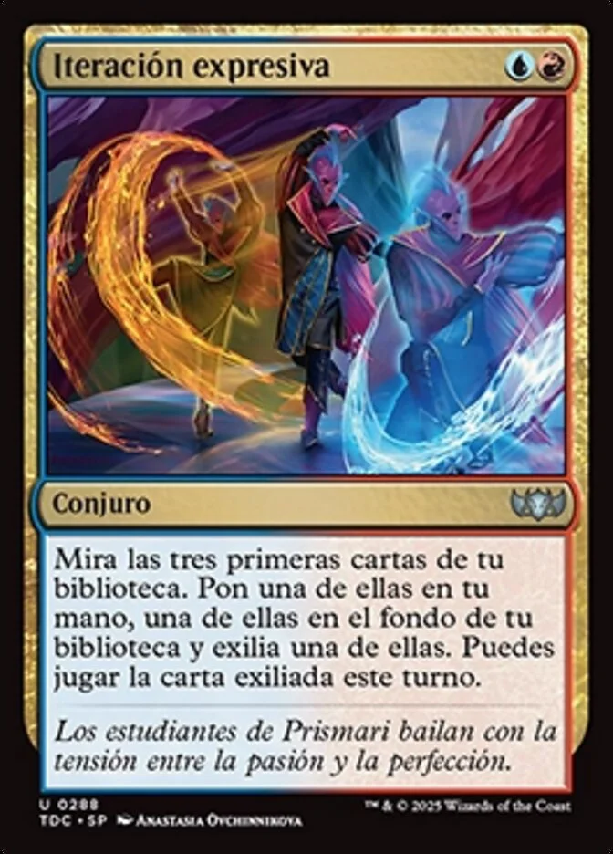 Iteración expresiva (Tarkir: Dragonstorm Commander) - Magic: The Gathering in TCG Land