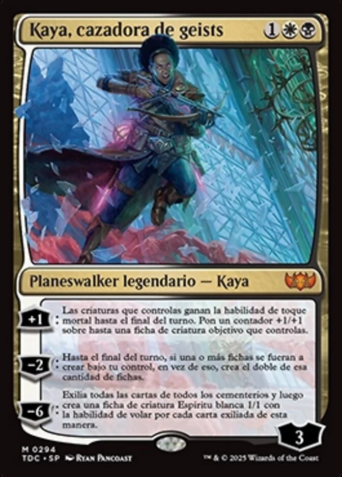 Kaya, cazadora de geists (Tarkir: Dragonstorm Commander) - Magic: The Gathering in TCG Land