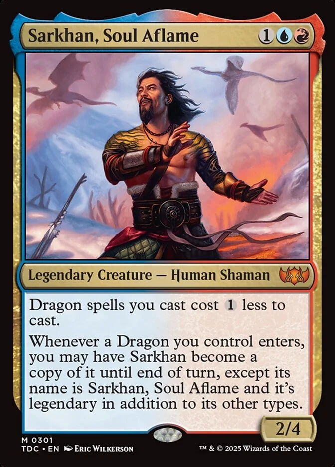 Sarkhan, Soul Aflame (Tarkir: Dragonstorm Commander) - Magic: The Gathering in TCG Land