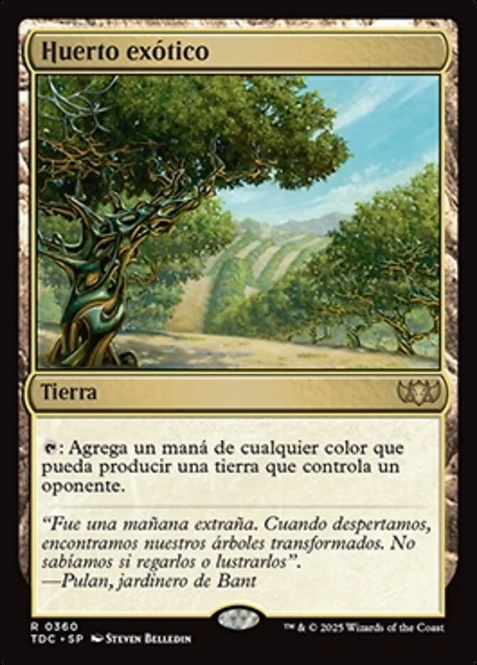 Huerto exótico (Tarkir: Dragonstorm Commander) - Magic: The Gathering in TCG Land