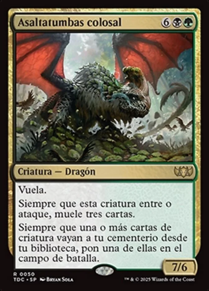 Asaltatumbas colosal (Tarkir: Dragonstorm Commander) - Magic: The Gathering in TCG Land