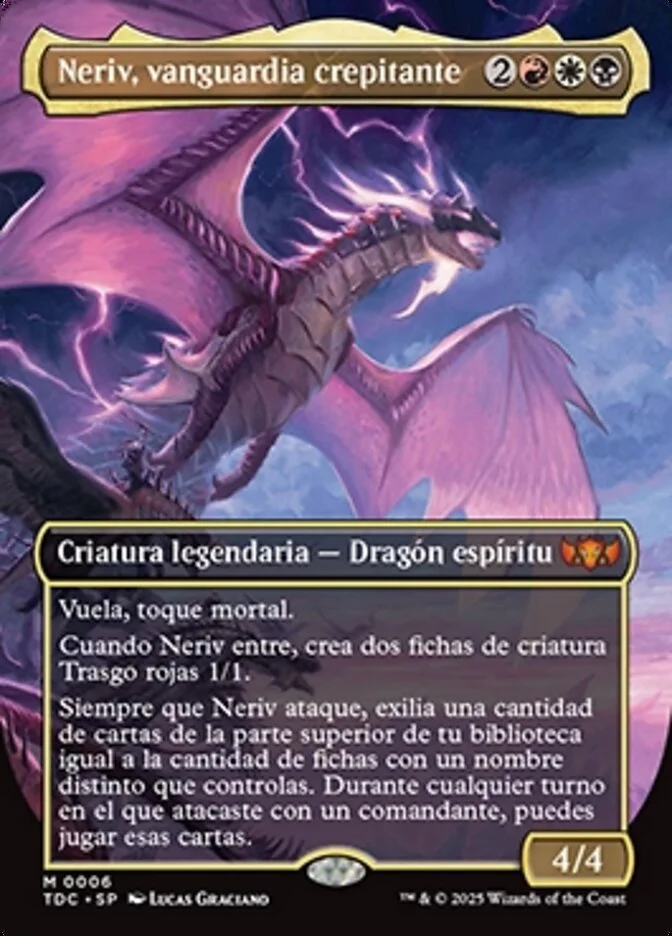 Neriv, vanguardia crepitante (Tarkir: Dragonstorm Commander) - Magic: The Gathering in TCG Land México