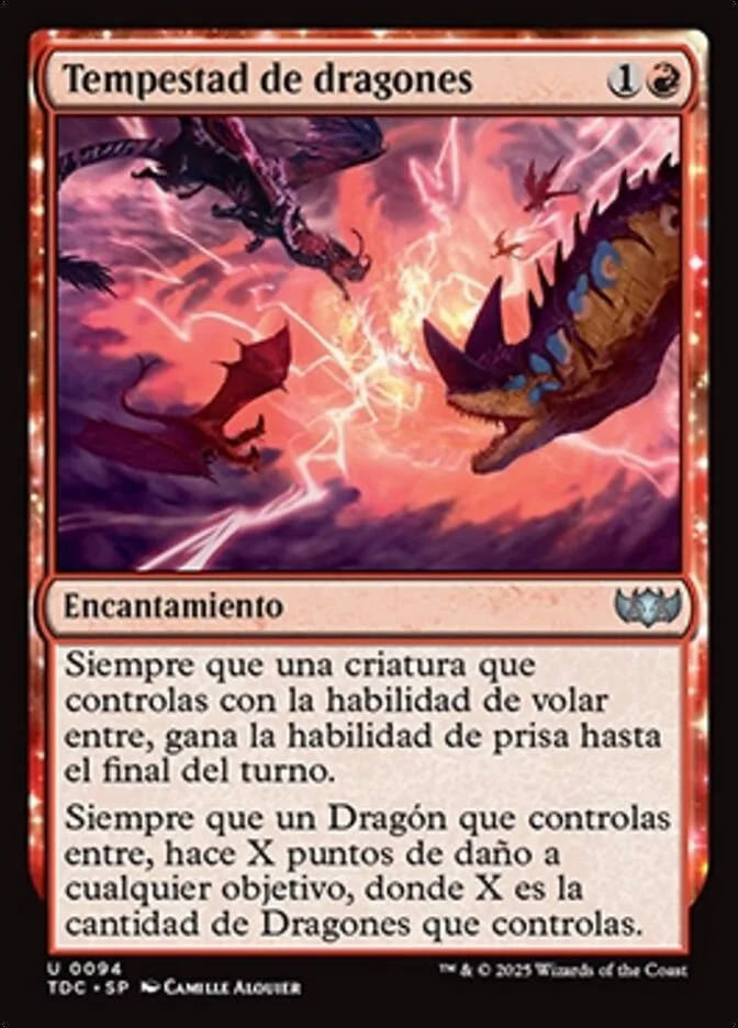 Tempestad de dragones (Tarkir: Dragonstorm Commander) - Magic: The Gathering in TCG Land México