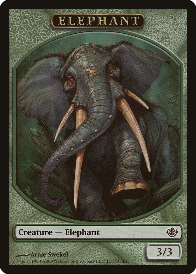 Elephant (Duel Decks: Garruk vs. Liliana Tokens) - Magic: The Gathering in TCG Land