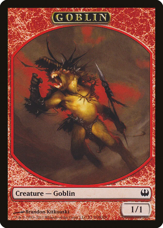 Goblin (Duel Decks: Knights vs. Dragons Tokens) - Magic: The Gathering in TCG Land