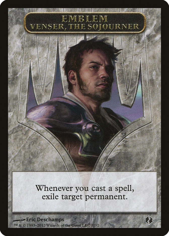 Venser, the Sojourner Emblem (Duel Decks: Venser vs. Koth Tokens) - Magic: The Gathering in TCG Land