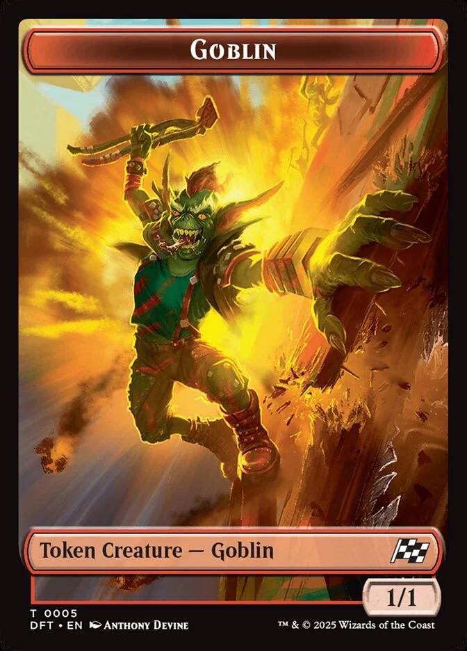Goblin (Aetherdrift Tokens) - Magic: The Gathering in TCG Land México