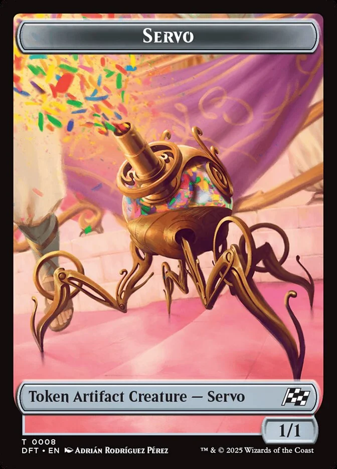 Servo (Aetherdrift Tokens) - Magic: The Gathering in TCG Land México