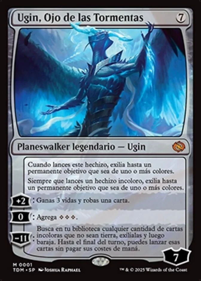 Ugin, Ojo de las Tormentas (Tarkir: Dragonstorm) - Magic: The Gathering in TCG Land México