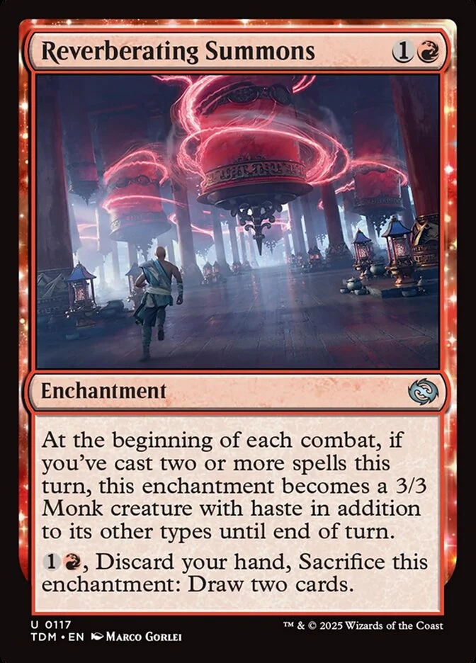 Reverberating Summons (Tarkir: Dragonstorm) - Magic: The Gathering in TCG Land