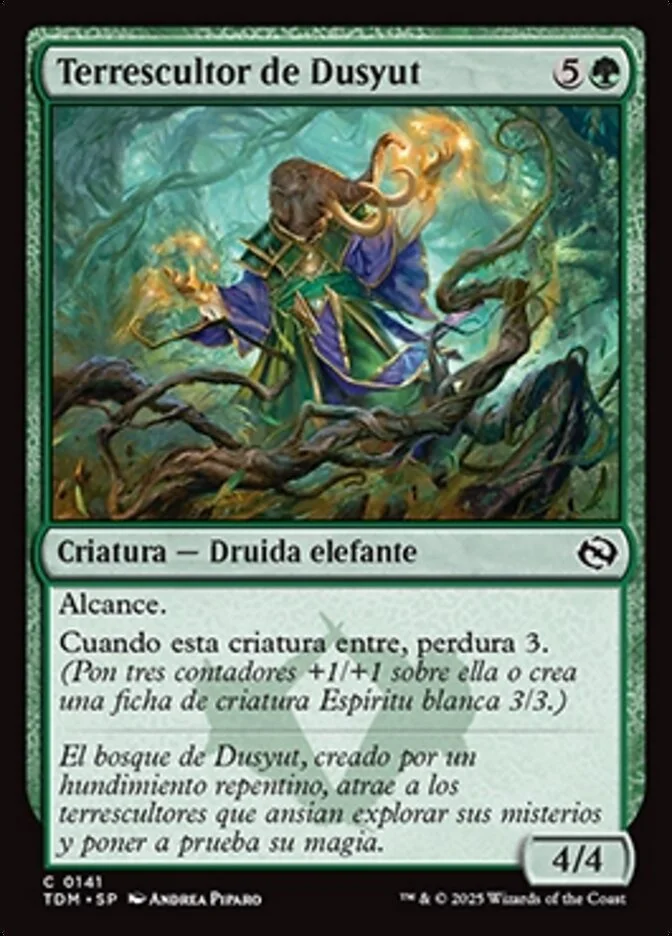 Terrescultor de Dusyut (Tarkir: Dragonstorm) - Magic: The Gathering in TCG Land
