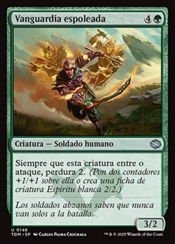 Vanguardia espoleada (Tarkir: Dragonstorm) - Magic: The Gathering in TCG Land