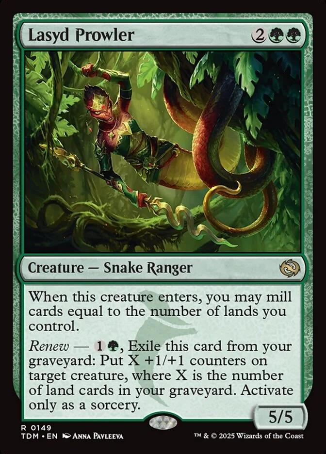 Lasyd Prowler (Tarkir: Dragonstorm) - Magic: The Gathering in TCG Land