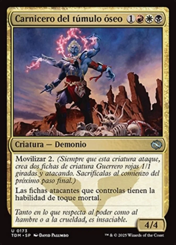 Carnicero del túmulo óseo (Tarkir: Dragonstorm) - Magic: The Gathering in TCG Land México