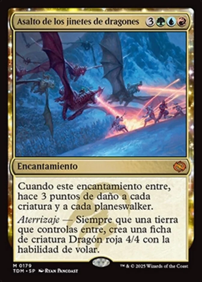 Asalto de los jinetes de dragones (Tarkir: Dragonstorm) - Magic: The Gathering in TCG Land