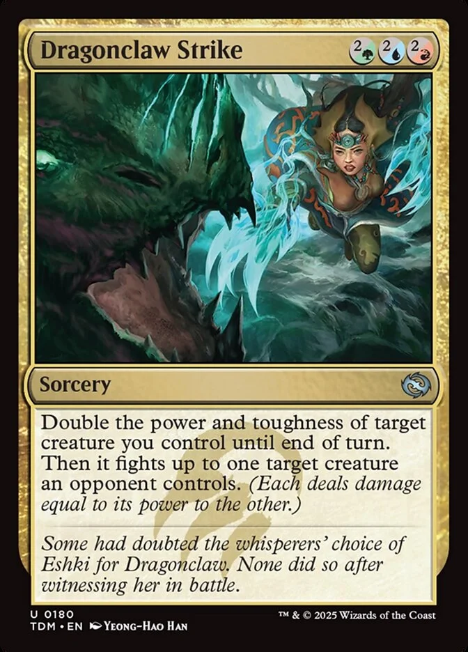 Dragonclaw Strike (Tarkir: Dragonstorm) - Magic: The Gathering in TCG Land