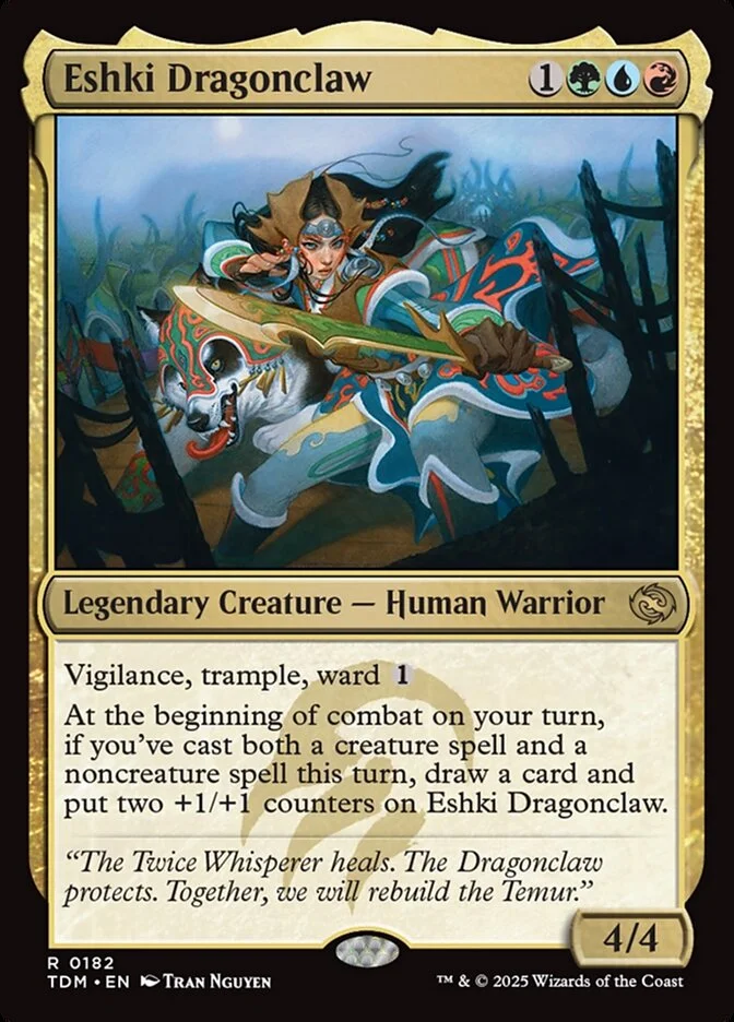 Eshki Dragonclaw (Tarkir: Dragonstorm) - Magic: The Gathering in TCG Land
