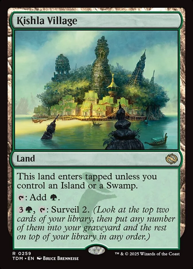 Kishla Village (Tarkir: Dragonstorm) - Magic: The Gathering in TCG Land