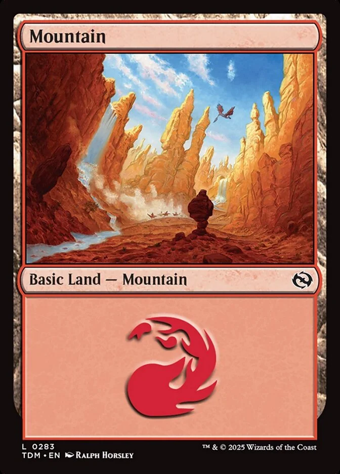 Mountain (Tarkir: Dragonstorm) - Magic: The Gathering in TCG Land México