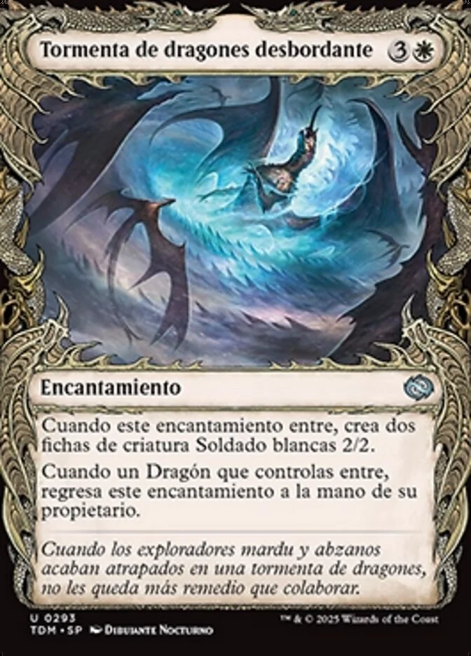 Tormenta de dragones desbordante (Tarkir: Dragonstorm) - Magic: The Gathering in TCG Land