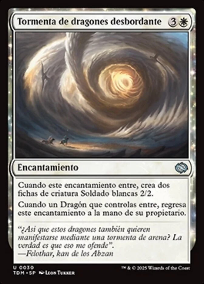 Tormenta de dragones desbordante (Tarkir: Dragonstorm) - Magic: The Gathering in TCG Land