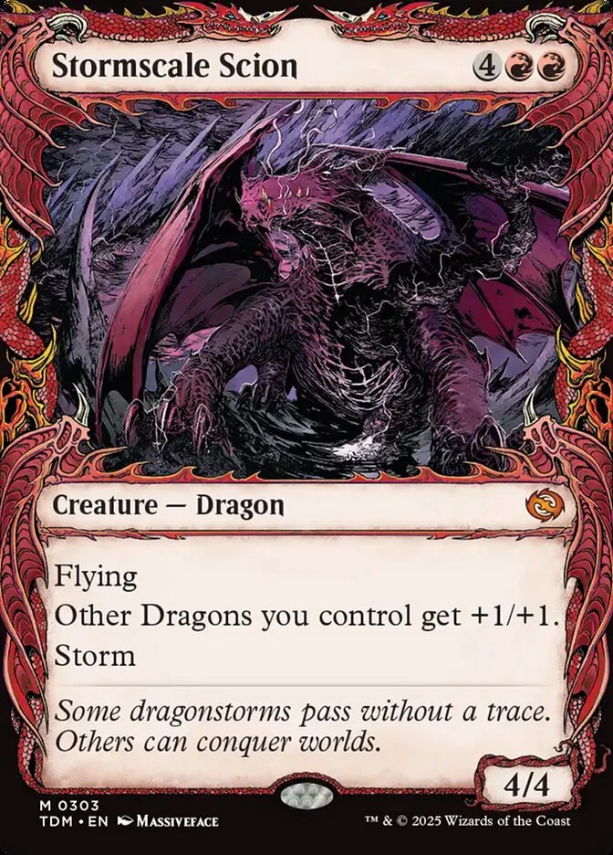 Stormscale Scion (Tarkir: Dragonstorm) - Magic: The Gathering in TCG Land