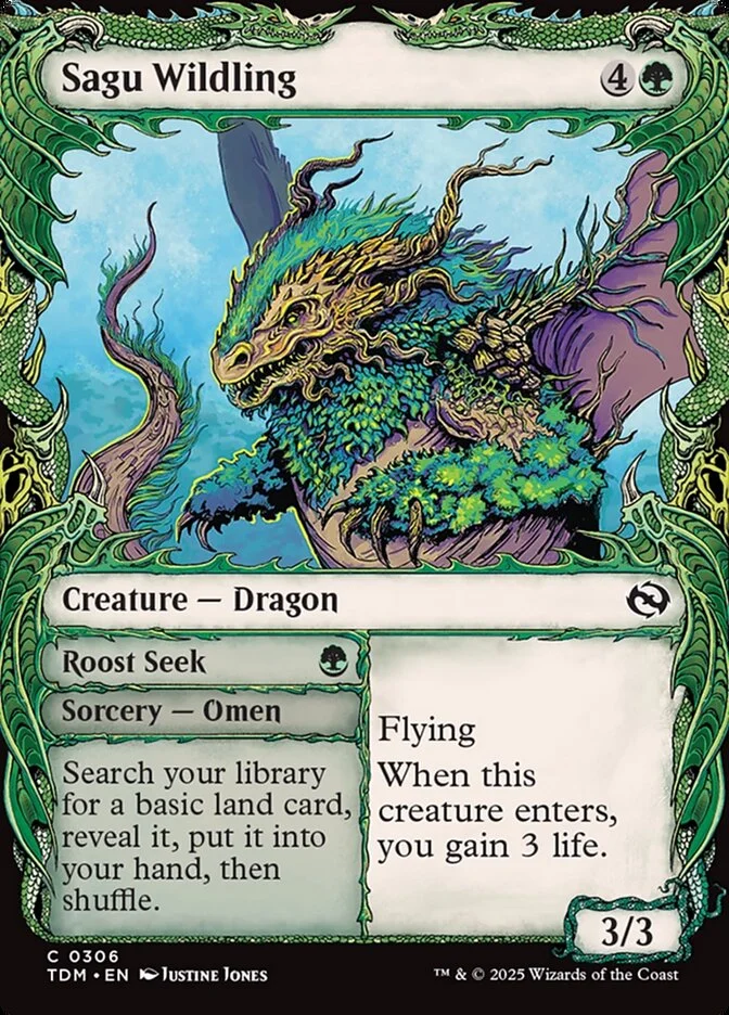 Sagu Wildling (Tarkir: Dragonstorm) - Magic: The Gathering in TCG Land