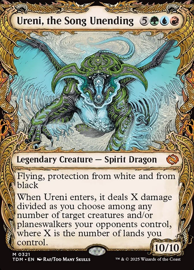 Ureni, the Song Unending (Tarkir: Dragonstorm) - Magic: The Gathering in TCG Land