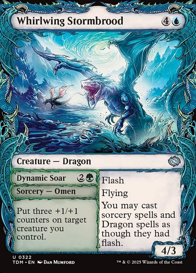 Whirlwing Stormbrood (Tarkir: Dragonstorm) - Magic: The Gathering in TCG Land