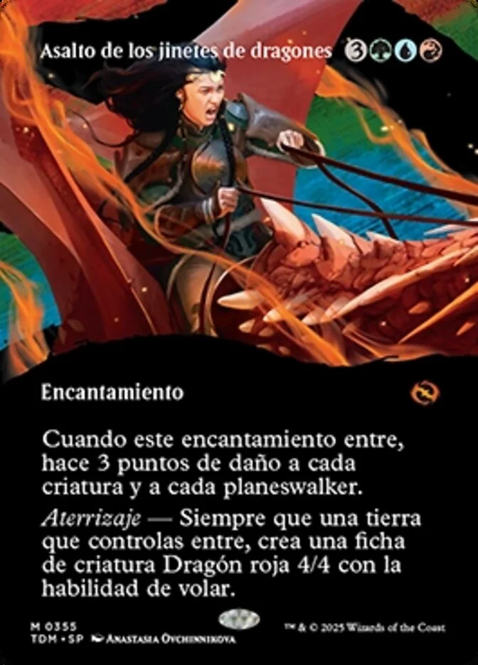 Asalto de los jinetes de dragones (Tarkir: Dragonstorm) - Magic: The Gathering in TCG Land