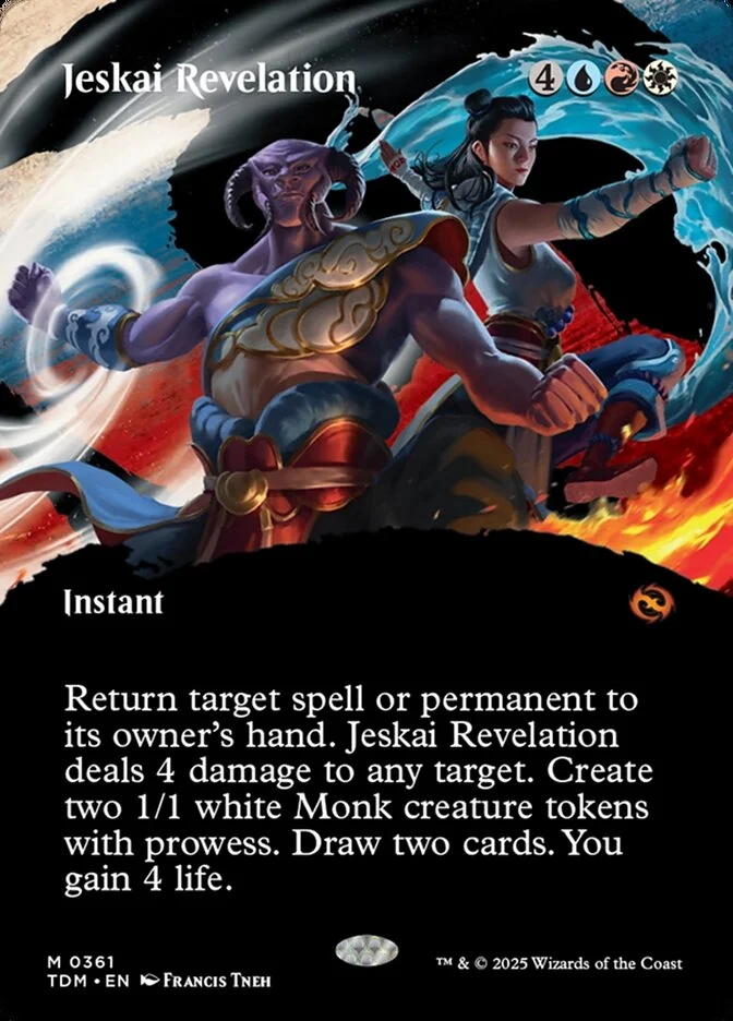 Jeskai Revelation (Tarkir: Dragonstorm) - Magic: The Gathering in TCG Land México
