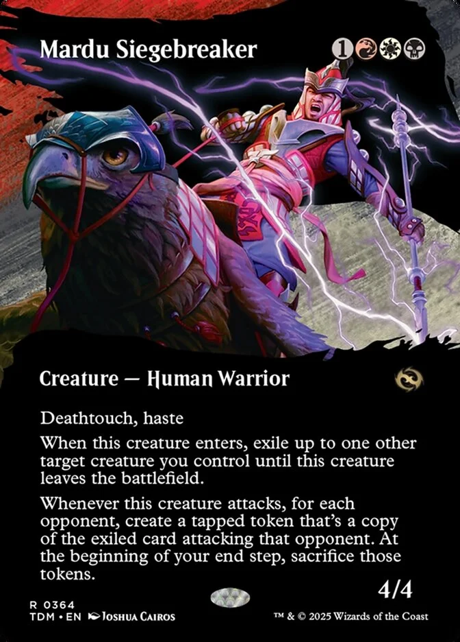 Mardu Siegebreaker (Tarkir: Dragonstorm) - Magic: The Gathering in TCG Land