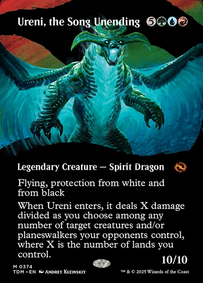 Ureni, the Song Unending (Tarkir: Dragonstorm) - Magic: The Gathering in TCG Land