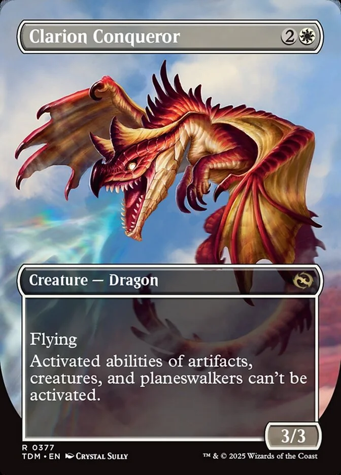 Clarion Conqueror (Tarkir: Dragonstorm) - Magic: The Gathering in TCG Land México