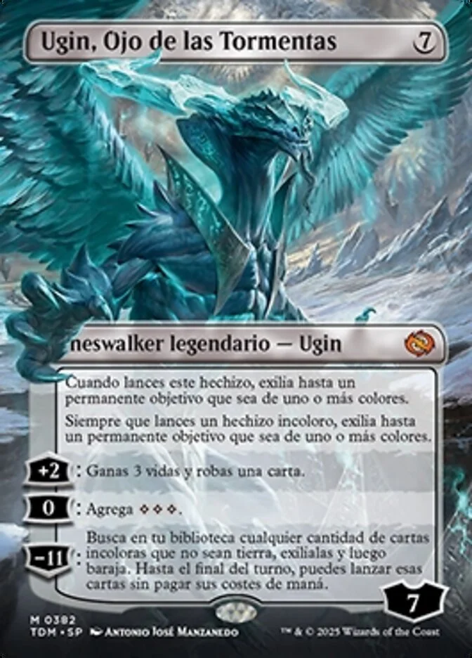 Ugin, Ojo de las Tormentas (Tarkir: Dragonstorm) - Magic: The Gathering in TCG Land