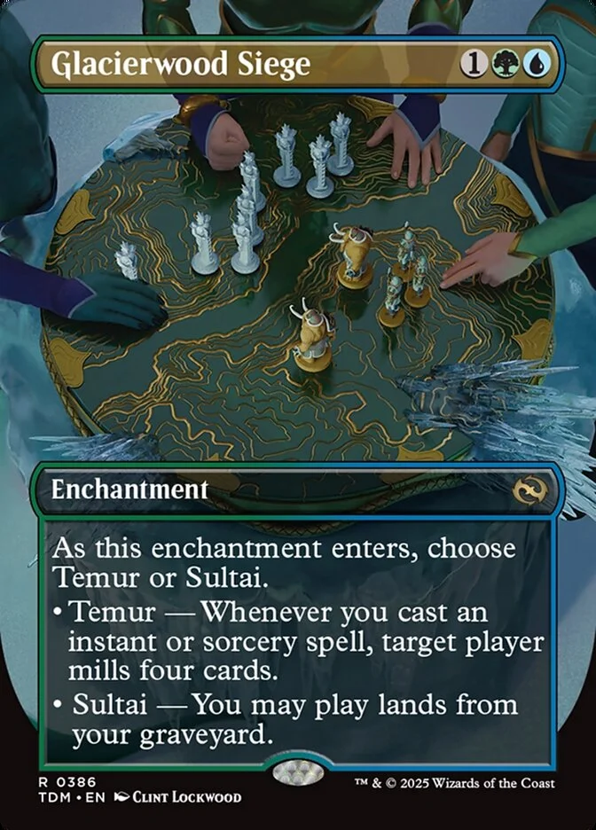 Glacierwood Siege (Tarkir: Dragonstorm) - Magic: The Gathering in TCG Land