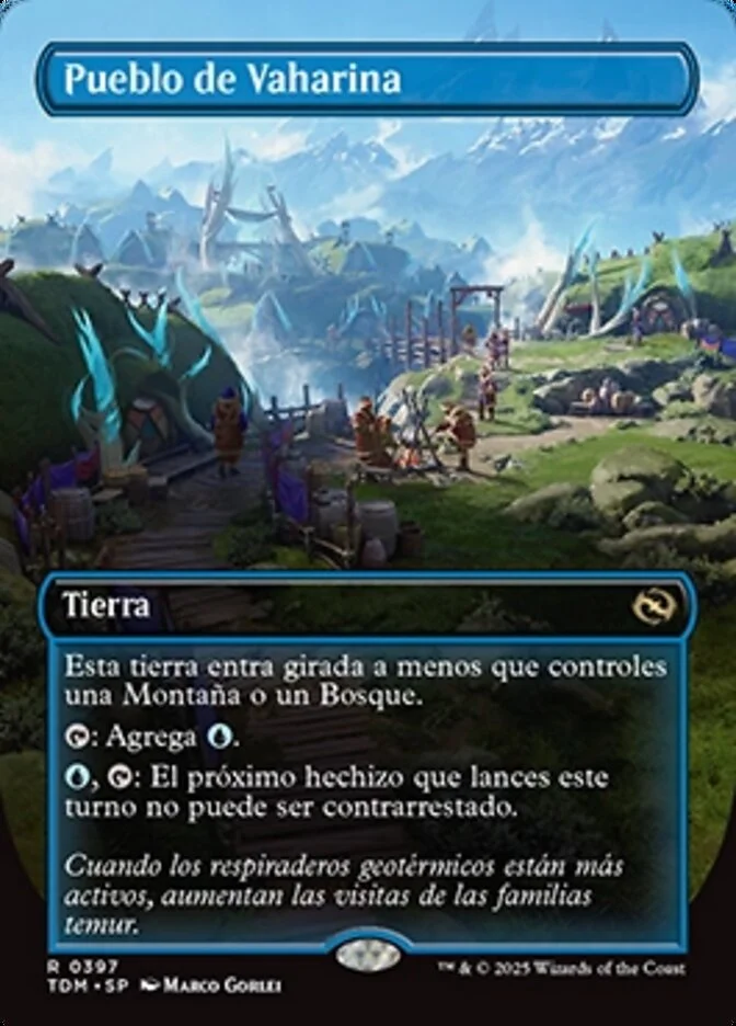 Pueblo de Vaharina (Tarkir: Dragonstorm) - Magic: The Gathering in TCG Land