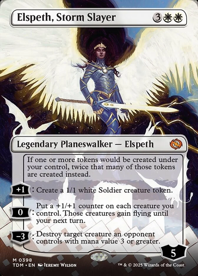 Elspeth, Storm Slayer (Tarkir: Dragonstorm) - Magic: The Gathering in TCG Land