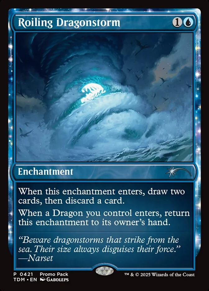Roiling Dragonstorm (Tarkir: Dragonstorm) - Magic: The Gathering in TCG Land